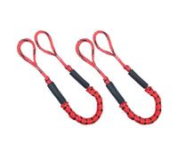 Elastic Mooring Line - 2 Pack Heavy Duty Mooring Ropes Elastic Spring Line | Accessories for PWC Boats, Built-in Shock Absorber, Kayak, Ski, SeaDoo,