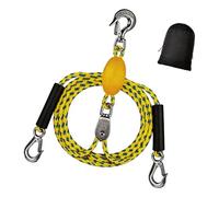 Elastic Mooring Rope Floating Boat Tow Rope Water Sports Tow Line for Multiple Marine Activities Rust Resistant Steel Ship Pull Cable