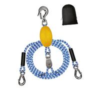 Elastic Mooring Rope Floating Boat Tow Rope Water Sports Tow Line for Multiple Marine Activities Rust Resistant Steel Ship Pull Cable