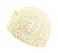 Elastic Muslims Winter Hat Crochet for Women Men Breathable Hollow Out Soft Pray Supplies Knit Hats for Hats for for for Adult and Teens