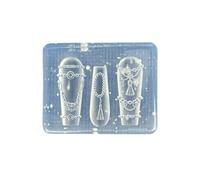 Elastic Nails Sculpture Silicone Mold Retro Chain Pattern for Art Stamping Nails Decoration and Jewelry Making Accessories Silicone Nail Mold Vintage Chinese Chain