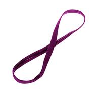 Elastic Narrow Headband for Women Yoga Sporting Hair Wrap,Purple | Premium cloth elastic easy on/off solid simple style suitable for yoga running daily wear package includes 1