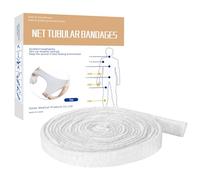 Elastic Net Wound Dressing Bandages 7Mx2.5CM Stretch Support Bandage Breathable Tubular Gauze Dressing Wrap Retainer for Wrist Forearm