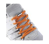 Elastic No Tie Shoe Laces for Adults, Kids, Elderly, System with Elastic Shoe Laces(2 Pairs) (Orange)