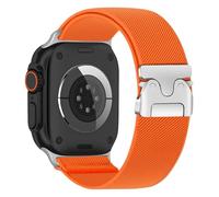 Elastic Nylon Bracelets for Apple Watch Ultra/2 Strap 49 mm 46 mm 44 mm 40 mm 45 mm 41 mm 42 mm 38 mm - Women and Men, Parachute Closure Sport Strap for Apple Watch 10 iWatch 9 8 7 6 5 4 3 SE/2, 46mm