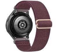 Elastic Nylon Replacement Band for Amazfit Bip 6/5 Unity/GTR 4/3/3 Pro/2/Balance 46mm/Balance 2/Helio, 22mm Bracelet Sport Watch Strap for Amazfit Stratos 3/2/2S/Pace/Active Max