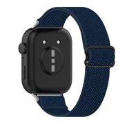 Elastic Nylon Strap Compatible with Huawei Watch Fit 5 Pro Straps Weave Sport Band Replacement Strap Adjustable Braided Stretch Wristband for Men Women (Blue)