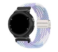 Elastic nylon strap for Garmin Forerunner 735 XT 235 lite 630 620 230 220 watch band Breathable Ultra light wristband Approach S20 S6 Quick Dry Replace band (violet)