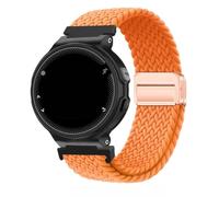 Elastic nylon strap for Garmin Forerunner 735 XT 235 lite 630 620 230 220 watch band Breathable Ultra light wristband Approach S20 S6 Quick Dry Replace band (orange)