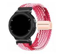 Elastic nylon strap for Garmin Forerunner 735 XT 235 lite 630 620 230 220 watch band Breathable Ultra light wristband Approach S20 S6 Quick Dry Replace band (strawberry)
