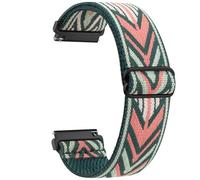 Elastic Nylon Straps for Garmin Venu 3S/2S/Vivoactive 4S-Green Arrow