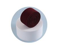 Elastic Nylon Webbing Tape - 4m x 38mm Colorful Thick Stretch Band for Sewing Waistbands, Garments, Trousers, DIY Handmade Accessories (Wine Red)