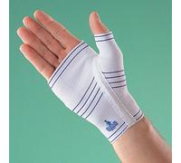 Elastic PALM/HAND COMPRESSION SUPPORT by OPPO - Arthritis Pain Relief Wrap - For Weak Palm/Injury Recovery & Rehabilitation Bandage/Ligament Tendon Glove (LEFT HAND, M - 13.7-15.6cm)