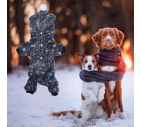 Elastic Pet Winter Clothes, Soft Flannel Fabric, Multiple Sizes, Easy to Wash, Keep It Warm, Hoodies for Dogs Cats, Dog Clothes, Pet Jump Suit (XL)