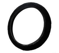 Elastic Plush Car Steering Wheel Cover 15 Inch with Anti Slip Design for a Secure Grip and Breathable Material, Fits Most Standard Vehicle Steering Wheels (Black)