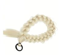 Elastic Ponytail, Hand-braided Braids Hair Extensions, User-Friendly Application For Daily Use By Women, Girls And Children(613)