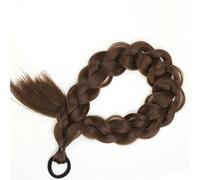 Elastic Ponytail, Hand-braided Braids Hair Extensions, User-Friendly Application For Daily Use By Women, Girls And Children(8)