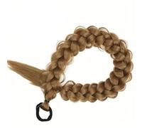 Elastic Ponytail, Hand-braided Braids Hair Extensions, User-Friendly Application For Daily Use By Women, Girls And Children(27)