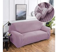 Elastic Printed Couch Cover for L-Shaped & U-Shaped Sofas, Non-Slip, All Seasons, Universal Fit for 4-Seater (92-118 Inches) - & Stylish Protection