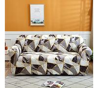Elastic Printed Sofa Cover for 2 Seater Couch Universal Fur Protector Easy to Inll & Machine Washable Slish & Slipcover for Living Room Decor