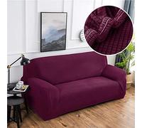 Elastic Printed Sofa Cover, Universal Slipcover for 4-Seater (92-118 Inches), Anti-Slip, Washable, All Seasons Furniture Protection, Stretchable Couch Protector