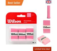 Wilson Pro Comfort Overgrip Pink Tape - 3 pcs