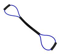 Elastic Resistance Bands for Boxing, Agility Training Pull Rope, Shadow Boxing Punching Arm Exercise, Latex Resistance Bands for Strength, MMA & Fitness Workouts, Portable & Adjustable (Blue 25LB)