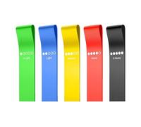 Elastic Resistance Bands - Multi Functional Strength Training Set, Durable Exercise Bands With Adjustable Tension, Non Slip Handles | Fitness Equipment For Men, Women, Youth, Athletes, Husbands, Wives