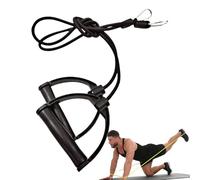 Elastic Resistance Bands - Stepper And Pull Rope Exercise Set, Ergonomic Handles, Purpose Fitness Bands, Durable Stretching Tool | Versatile Workout Equipment For Home Gym, Pilates, Strength