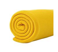 Elastic Ribbed Cuffs Knitted Rib Cuff Fabric for DIY Sewing Clothing Making Accessories 2x2 Stretchy Cotton 20x110cm Printing and Dyeing Other Fabric(Jlfz337)