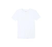 Elastic Ribbed Knit Slim Fit T-Shirt for Girls s.Oliver Blanc 9/10 years