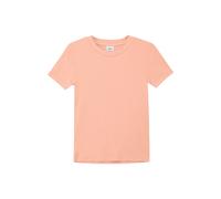 Elastic Ribbed Knit Slim Fit T-Shirt for Girls s.Oliver Orange 11/12 years