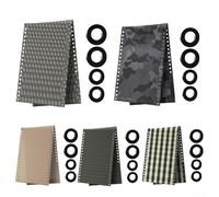 Elastic Rope and Nylon Fabric Cord Replacement Kit for Beach Chair Deckchair, Designed to Withstand Outdoor Elements 160 x 43 cm (A)