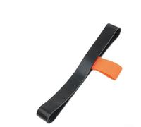 Elastic Scuba Diving Tank Hose Retainer Band, Lasting Rubber and Nylon Cylinder Strap for Stowing or Deploying Regulator Hoses in Stage, Deco or Sidemount Rigs, Fits 6L and 11L-12L(Orange)(6L)