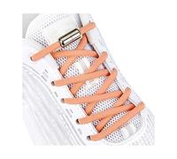 Elastic Shoe Laces for Kids and Adults Sneakers,Elastic No Tie Shoelaces, Apricot, XL