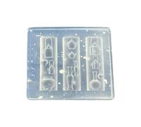 Elastic Silicone Sculpting Mold for Nails Art, Jewelry Making & Vase Floral Embossing Tool Clear Nails Carving Tools