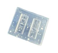 Elastic Silicone Sculpting Mold for Nails Art, Jewelry Making & Vase Floral Embossing Tool Clear Nails Carving Tools