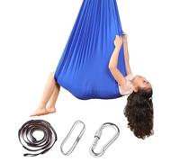 Elastic Silk Aerial Yoga Hammock, Heavy Flying Swing For Yoga, Fitness & Inversion Therapy, Indoor Use, 220 Lbs Capacity A 280 * 100
