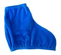 Elastic Skating Boot Covers for Figure Skating and Hockey, Shoe Covers to Protect Skates from Dirt and Potential Damage (Blue)