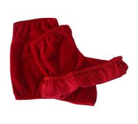 Elastic Skating Boot Covers for Figure Skating and Hockey, Shoe Covers to Protect Skates from Dirt and Potential Damage (Red)