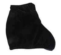 Elastic Skating Boot Covers for Figure Skating and Hockey, Shoe Covers to Protect Skates from Dirt and Potential Damage (Black)
