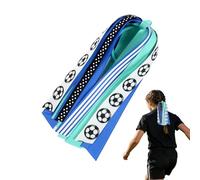 Elastic Soccer Ribbon, Hair Tie Bands, Strong Stretch with, Practical Ponytail Holder Piece, Chic Fashion Accessory with Contemporary Look, Decorative Hair Ties for Players and Fans