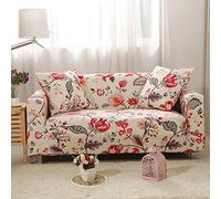 Elastic Sofa Cover Printed Couch Slipcovers for 4 Seater Sofas Universal Fur Protector Slish Home Decor & Easy to Clean Perfect for Living Room Upgrade