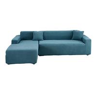 Elastic Sofa Cover Stretchable 3-Seater Couch Protector Washable Modern Slipcover for Living Room Decoration Furniture Cover Easy to Clean and Install
