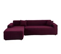 Elastic Sofa Cover Washable Stretch Couch Protector Modern Slipcovers for 5-Seat Sofa Bed Home Decor & Living Room Elastic Fabric Easy to Clean