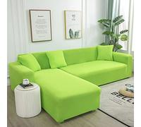 Elastic Sofa Cover with Left/Right Chaise ScratchResistant Cat Protector d Couch Slipcover for 90140cm Sofas Stretchable Furniture Protector