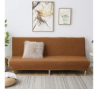 Elastic Sofa Cover Without Arms Stretchable Couch Cover for Click Clack Sofa Bed 2 Seater Coffee Lightweight Durable Protection for Furniture