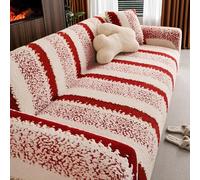 Elastic Sofa Slipcover and Pillowcase Set, High Elasticity Machine Washable Furniture Protector for Full Coverage on Various Seater Couches