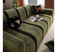 Elastic Sofa Slipcover and Pillowcase Set, High Elasticity Machine Washable Furniture Protector for Full Coverage on Various Seater Couches