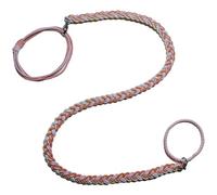 Elastic Spiral Hair Ties for Long Thick Curly Hair, 27" Soft Ponytail Holders Colorful Braided Pony Tails Wrap Hair Ties for Women Girls Stretchy Hair Bands for Biker Boating Running-Single